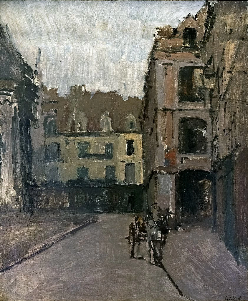 Rue Ste Catherine e i vecchi portici, Dieppe